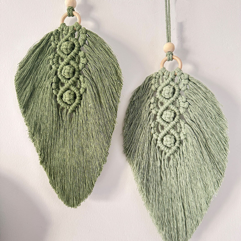 Bohemian Leaf Wall Hanging | High & Bury