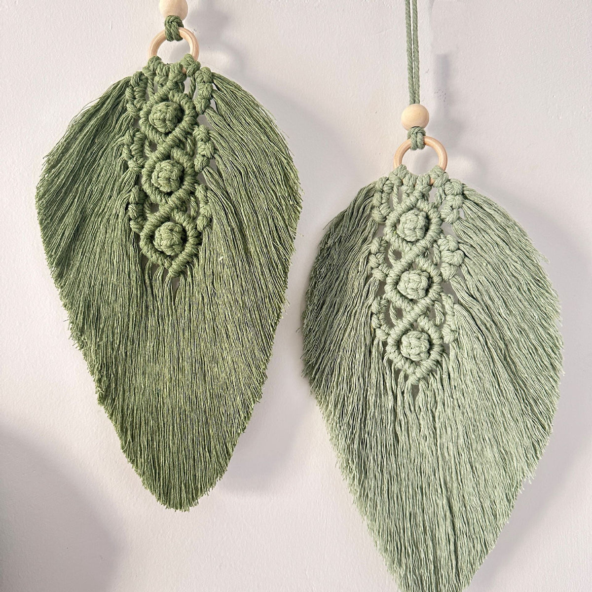 Bohemian Leaf Wall Hanging | High & Bury