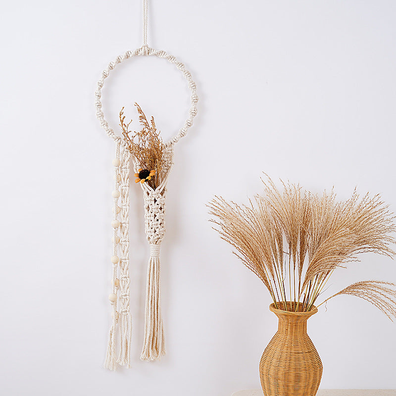 Bohemian Macrame Dreamcatcher Wall Hanging | High & Bury