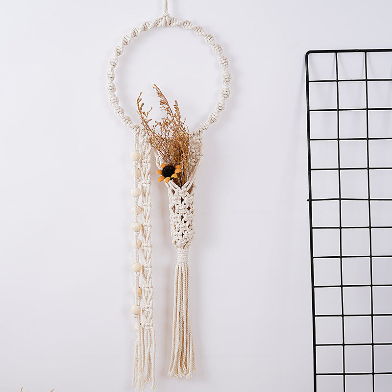 Bohemian Macrame Dreamcatcher Wall Hanging | High & Bury