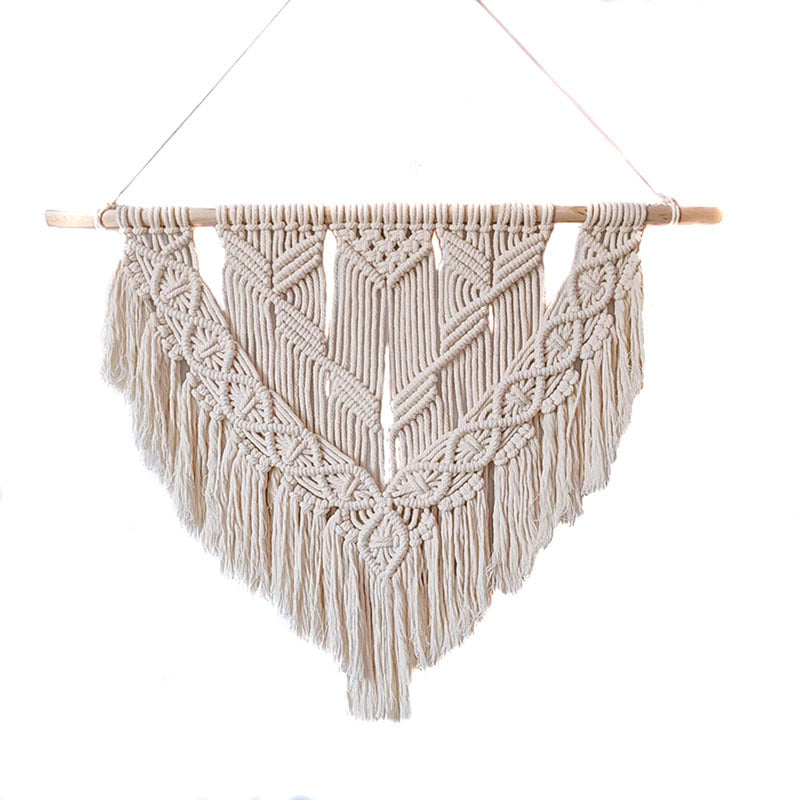 Bohemian Macrame Fringe Wall Hanging | High & Bury