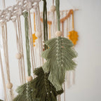 Bohemian Macrame Leaf Wall Hanging | High & Bury