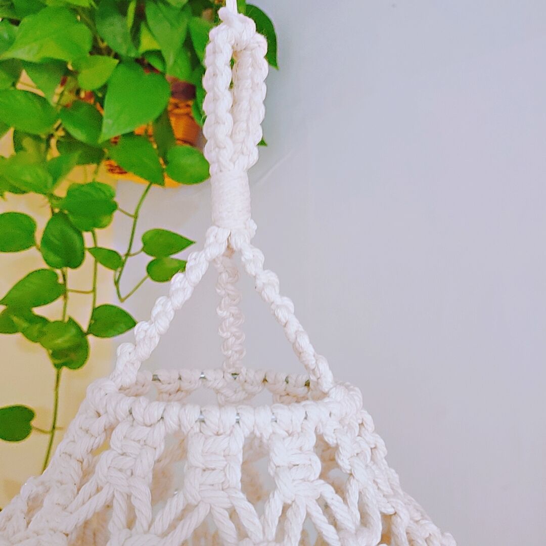 Bohemian Macrame Off White | High & Bury