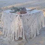Bohemian Macrame Table Cover | High & Bury