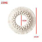 Bohemian Macrame Wall Mirror | High & Bury