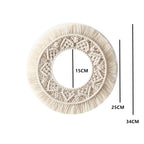 Bohemian Macrame Wall Mirror | High & Bury