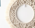 Bohemian Macrame Wall Mirror | High & Bury