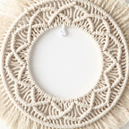 Bohemian Macrame Wall Mirror | High & Bury