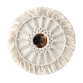 Bohemian Macrame Wall Mirror | High & Bury