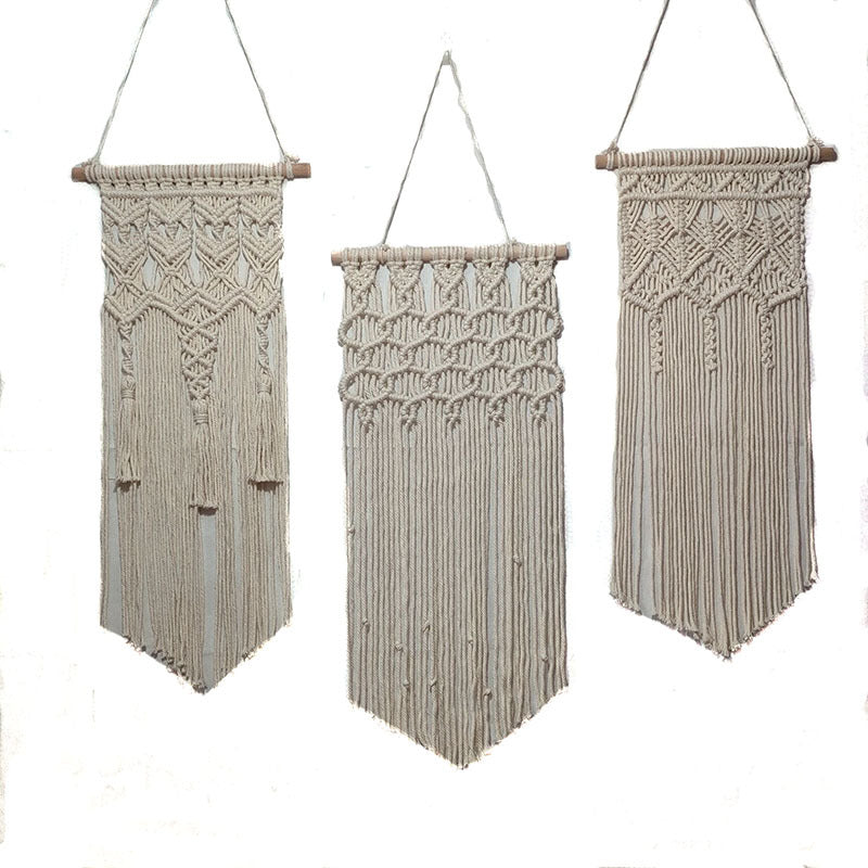 Bohemian Macrame Wall Tapestry Model Ijad | High & Bury