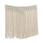 Bohemian Macrame Wall Tapestry Off White | High & Bury