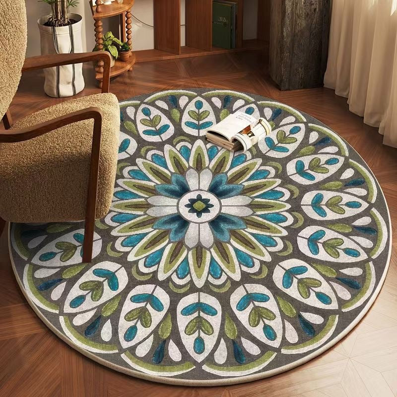 Bohemian Mandala Area Mat | High & Bury