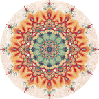 Bohemian Mandala Area Mat | High & Bury