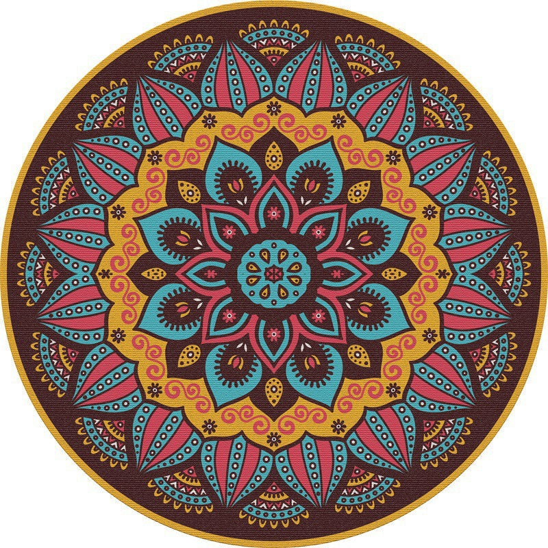 Bohemian Mandala Area Mat | High & Bury