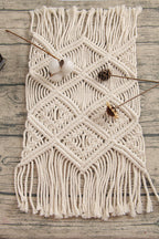 Bohemian Woven Macrame Table Runner | High & Bury
