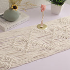 Bohemian Woven Macrame Table Runner | High & Bury