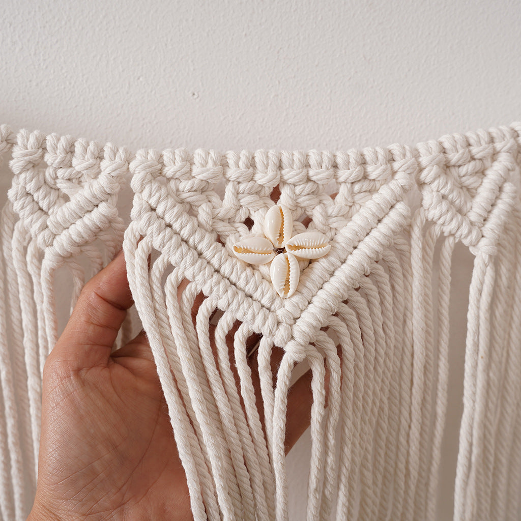 Boho-Chic Macrame Wall Tapestry | High & Bury