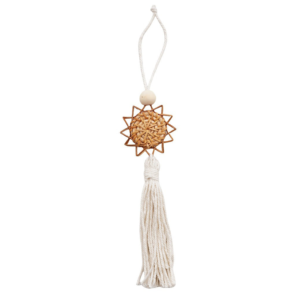 Boho Chic Woven Heart Wall Hanging | High & Bury