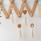 Boho Chic Woven Heart Wall Hanging | High & Bury