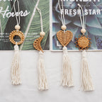 Boho Chic Woven Heart Wall Hanging | High & Bury