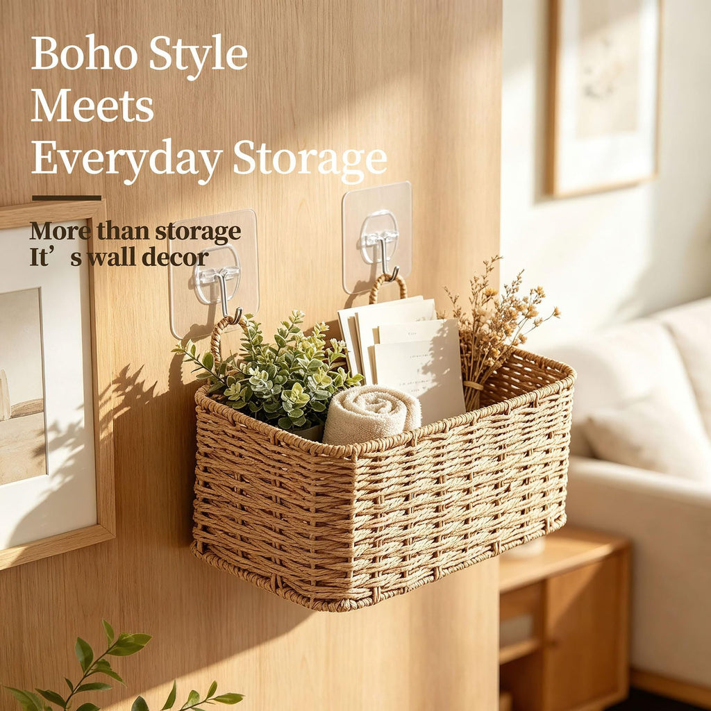 Boho Style Storage Basket | High & Bury