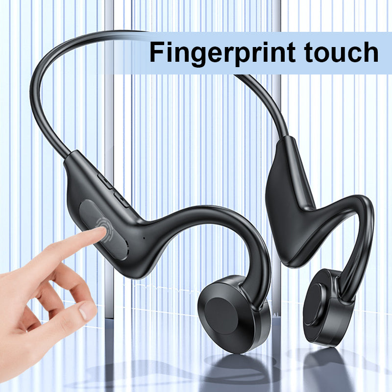 Bone Conduction Bluetooth Headphones, 10m Range, Wrap-Around, view 4