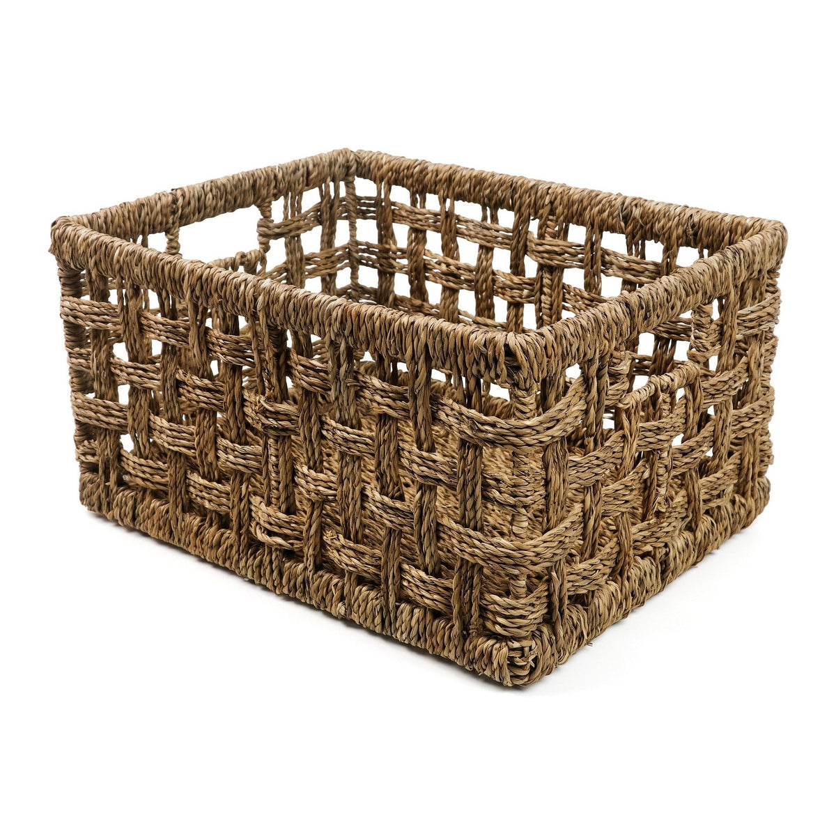 Braided Basket Soft Textile Handwoven | High & Bury