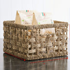 Braided Basket Soft Textile Handwoven | High & Bury