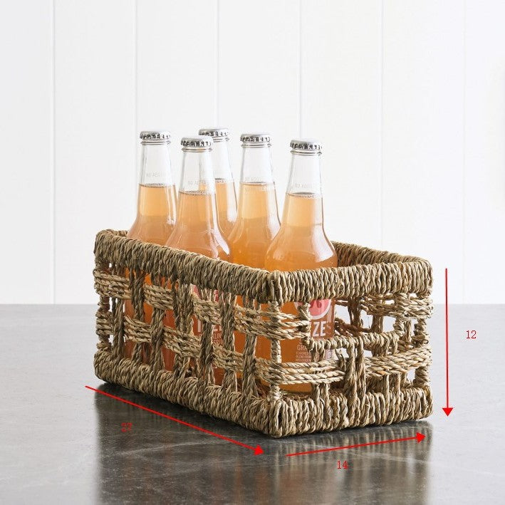 Braided Basket Soft Textile Handwoven | High & Bury