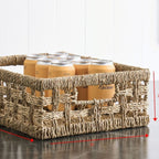 Braided Basket Soft Textile Handwoven | High & Bury
