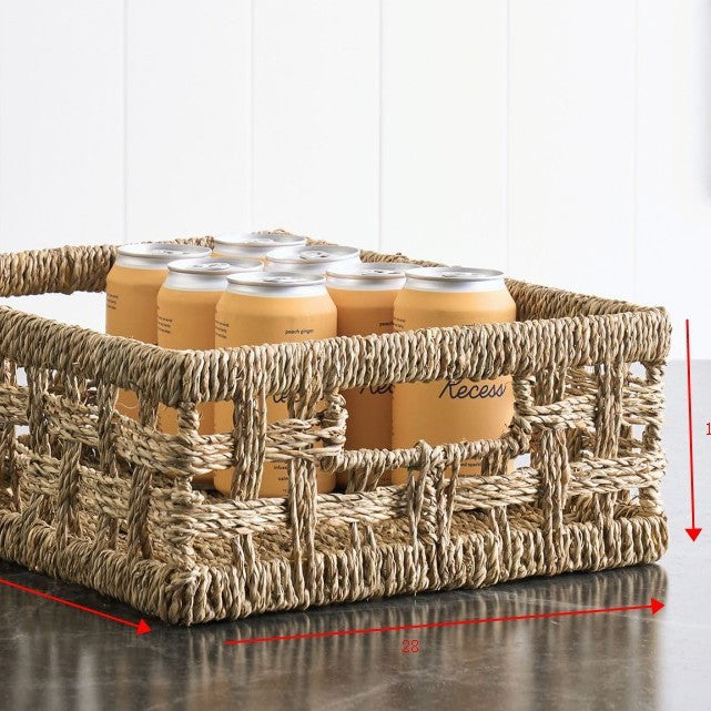 Braided Basket Soft Textile Handwoven | High & Bury