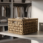 Braided Basket Soft Textile Handwoven | High & Bury