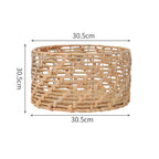 Braided Basket with Open Design | High & Bury