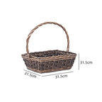 Braided Basket with Practical Carrying Handle | High & Bury