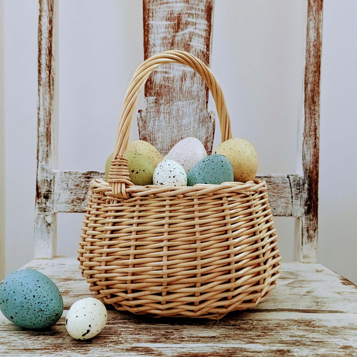 Braided Basket with Practical Handle | High & Bury