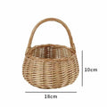 Braided Basket with Practical Handle | High & Bury