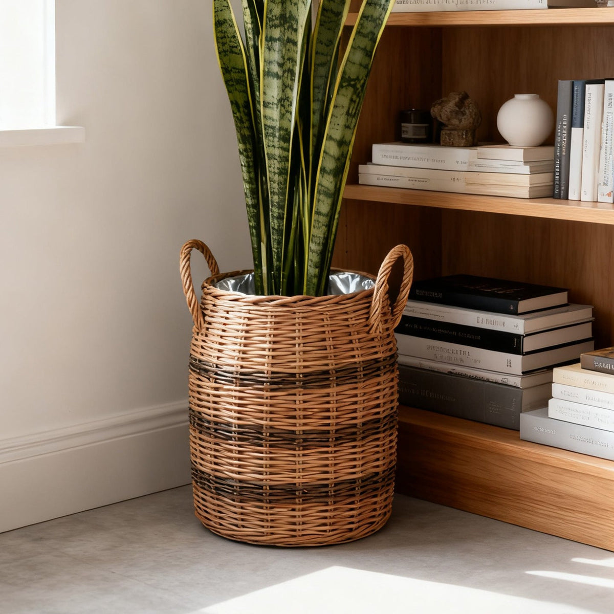 Braided Laundry Basket | High & Bury