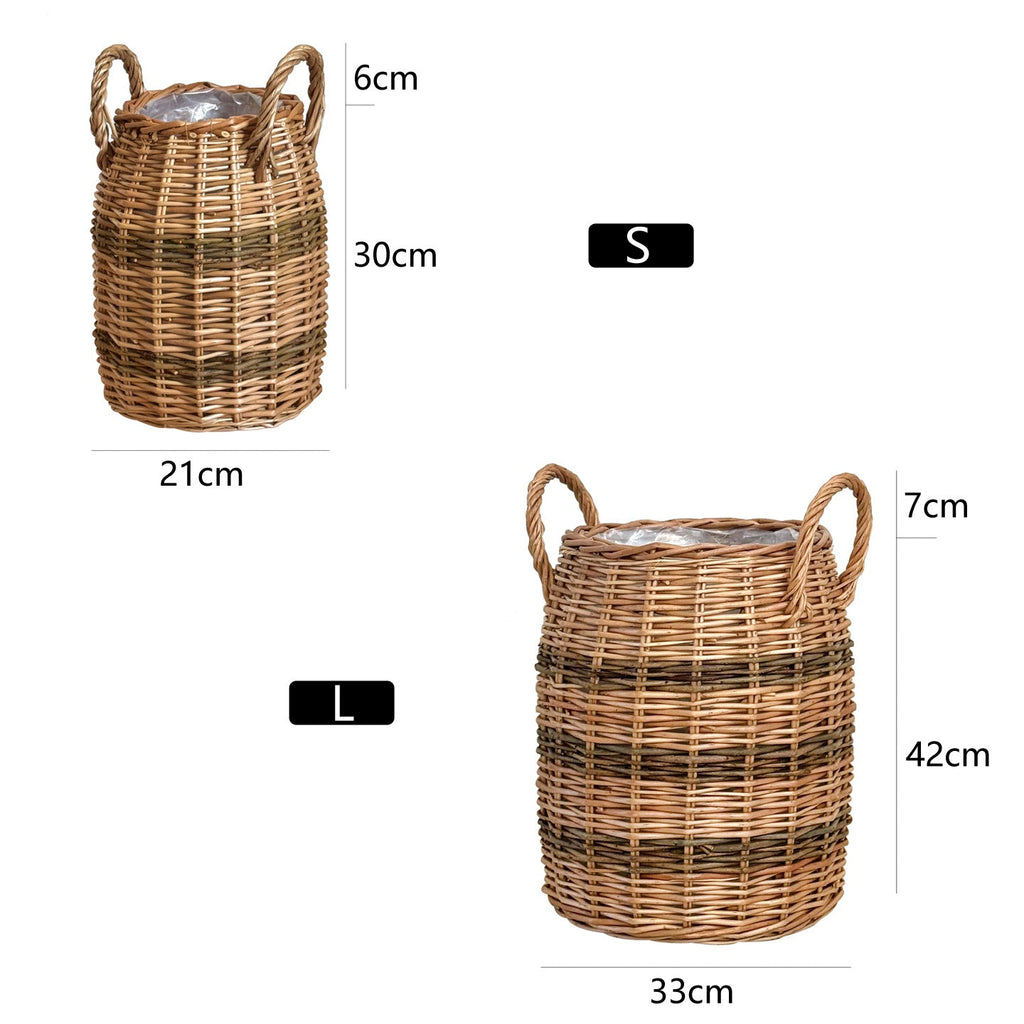 Braided Laundry Basket | High & Bury