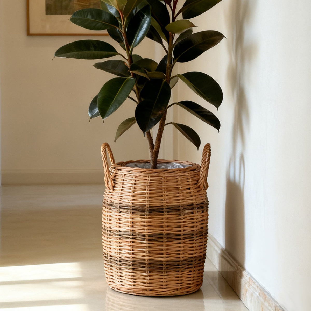 Braided Laundry Basket | High & Bury