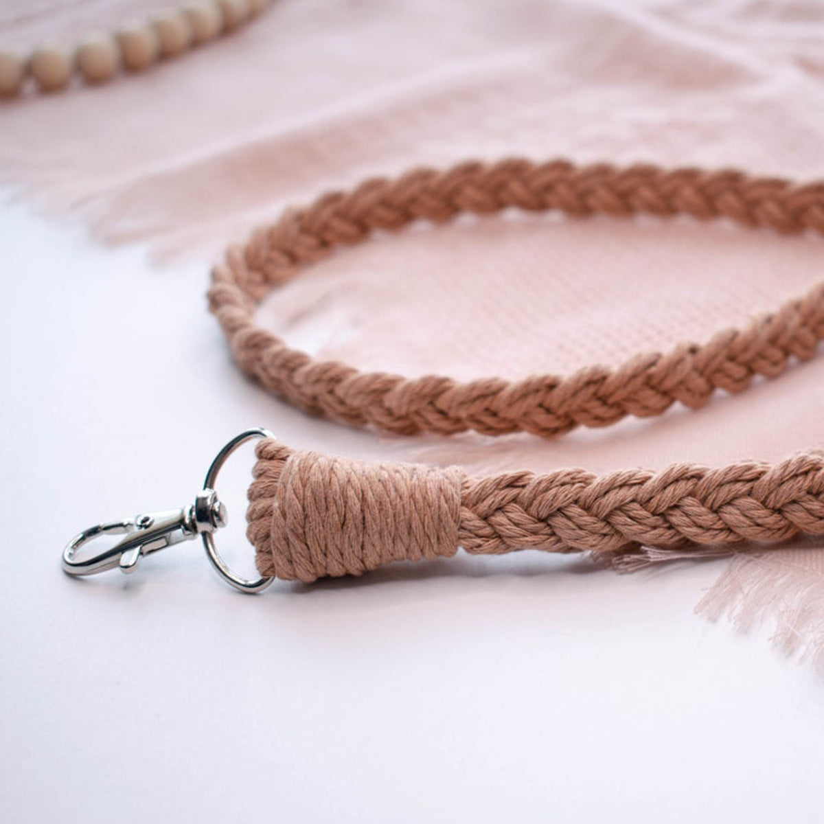 Braided Macrame Eyewear Chain | High & Bury