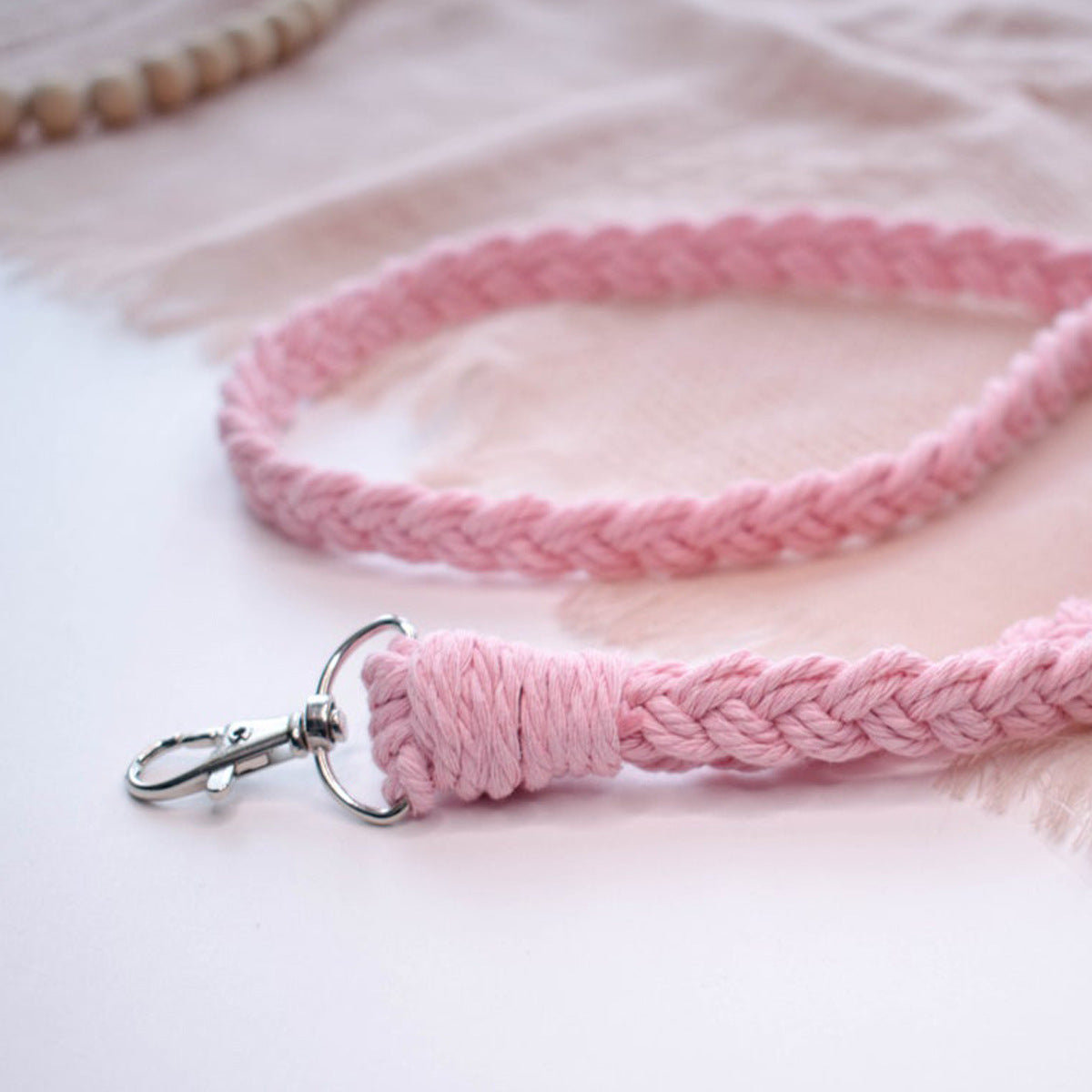 Braided Macrame Eyewear Chain | High & Bury