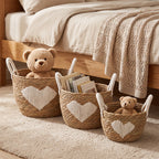 Braided Storage Basket Handwoven | High & Bury