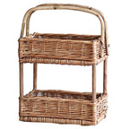 Braided Storage Basket with Handle | High & Bury
