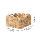 Braided Storage Basket with High Sides | High & Bury