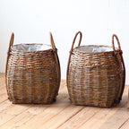 Braided Storage Basket with Practical Handles | High & Bury