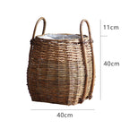 Braided Storage Basket with Practical Handles | High & Bury