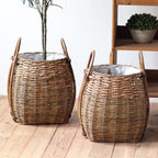 Braided Storage Basket with Practical Handles | High & Bury