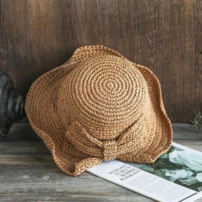 Brim and Bow Summer Hat, Lightweight, 57 cm Diameter, One Size, view 10