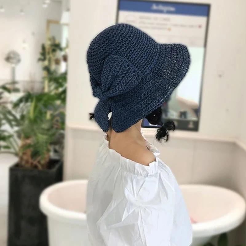 Brim and Bow Summer Hat, Lightweight, 57 cm Diameter, One Size, view 12