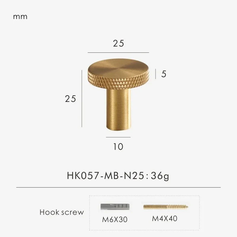 Brybeno Solid Brass Knobs and Handles